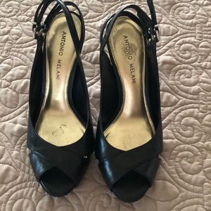 Antonio Melani black heels